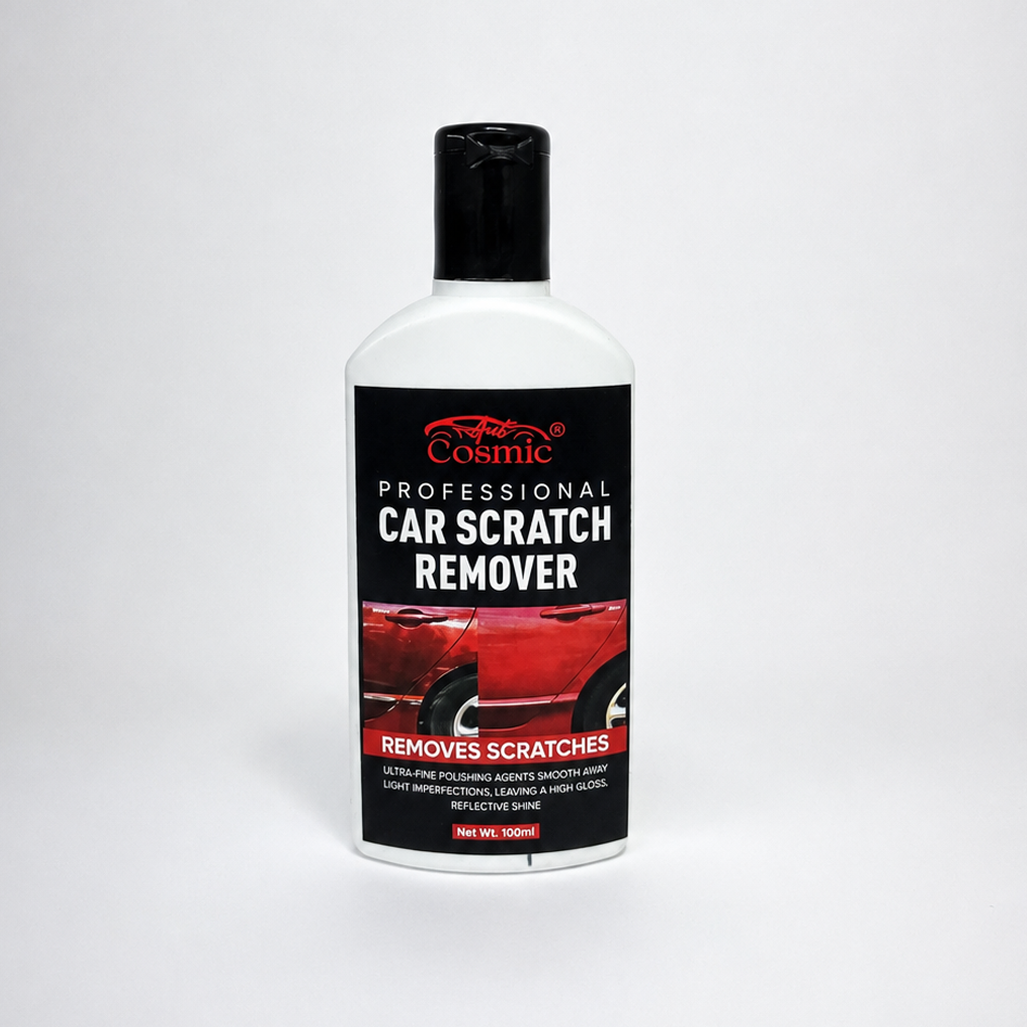 Auto Cosmic Professional Car Scratch Remover – Paint Scratch Repair & Gloss Restoration Compound for Cars and Bikes (100ml)